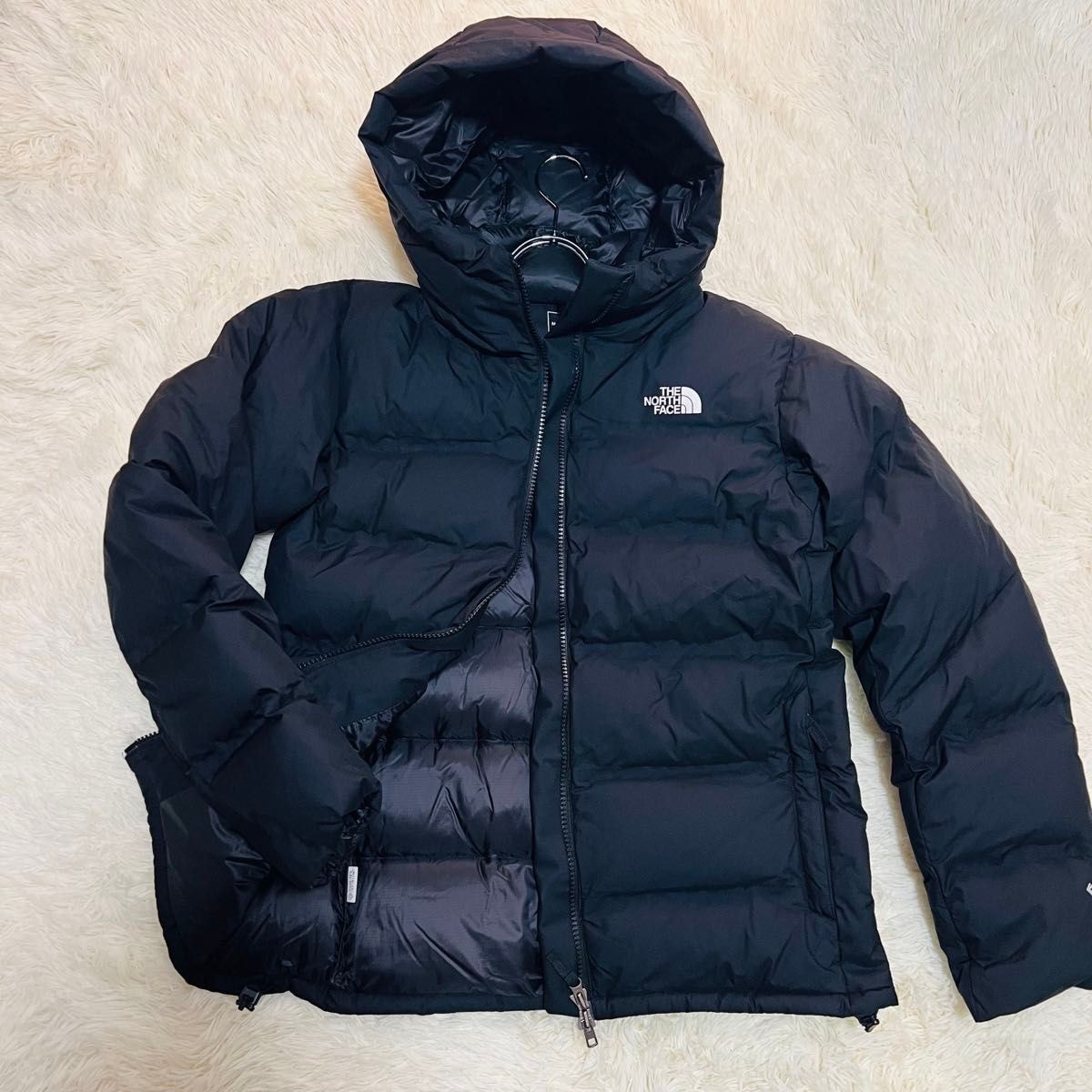 極美品 ノースフェイス ナイロン ダウン ダウンジャケット　ブラック　ヌプシ