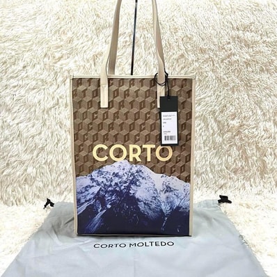 WIND AND SEA(ウィンダンシー) × CORTO MOLTED Mountain Monogram Tote Bag コルトモルテド マウンテン トートバッグ ハンドバッグ