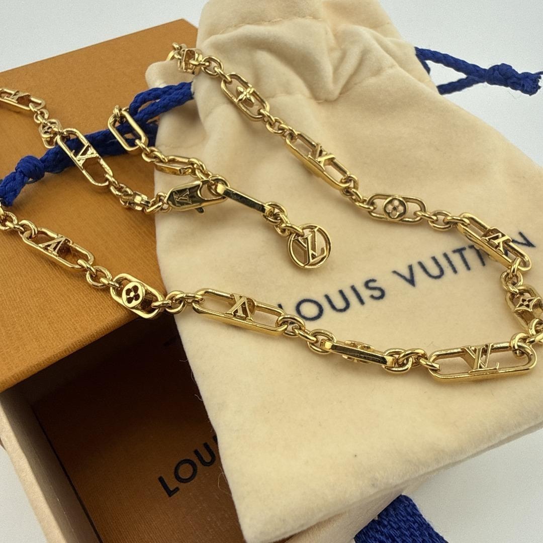 ルイヴィトン M01269 ゴールド ネックレス ユニセックス