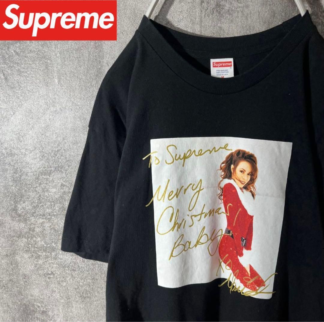 [大人気]　シュプリーム　Tシャツ　プリント◎　フォトT　マライアキャリー