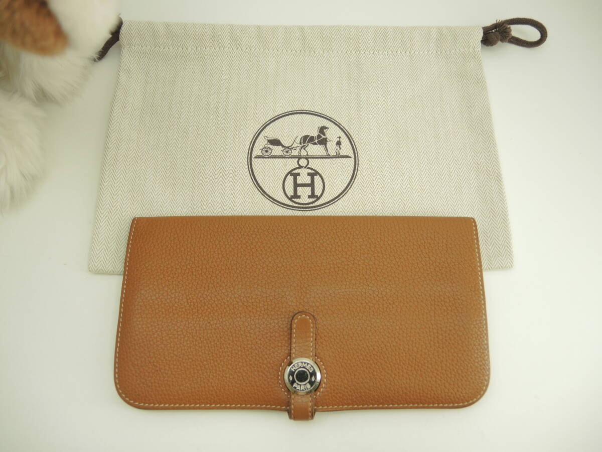 【未使用品】エルメス ベアン コンパクト 039790CD 財布 HERMES - 【未使用品】エルメス ベアン コンパクト 039790CD 財布の