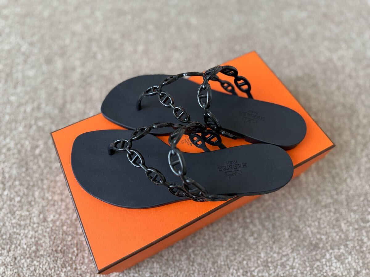 【新品未使用】エルメス　ビーチサンダル　アイランド　HERMES