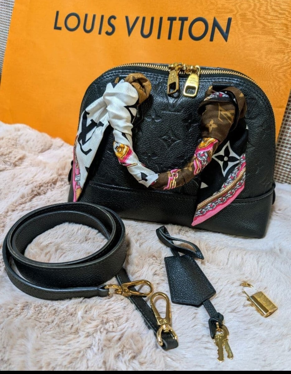 正規品　ICチップ　モノグラム　アンプラント 　ネオ アルマ BB M44829 ノワール