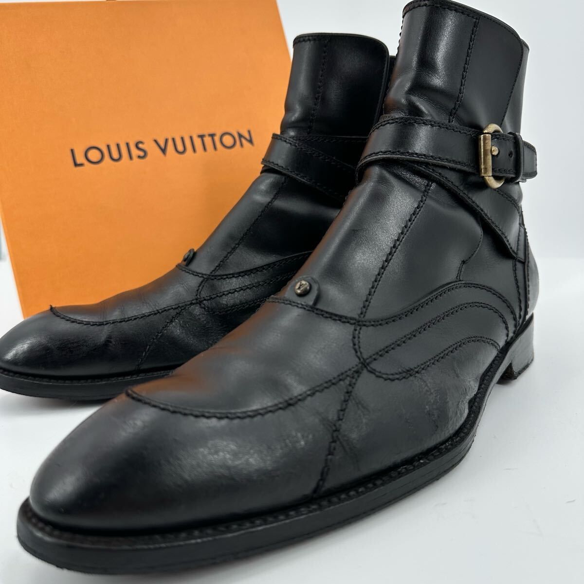 傷や汚れあり】【ソール新品】LOUIS VUITTON ルイヴィトン