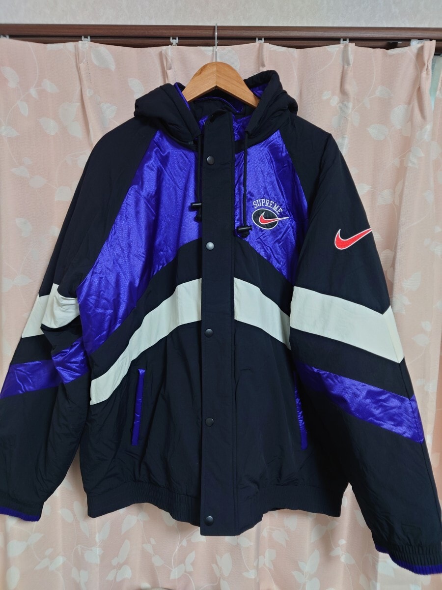 Supreme Woven Stripe Hooded Jacket 
