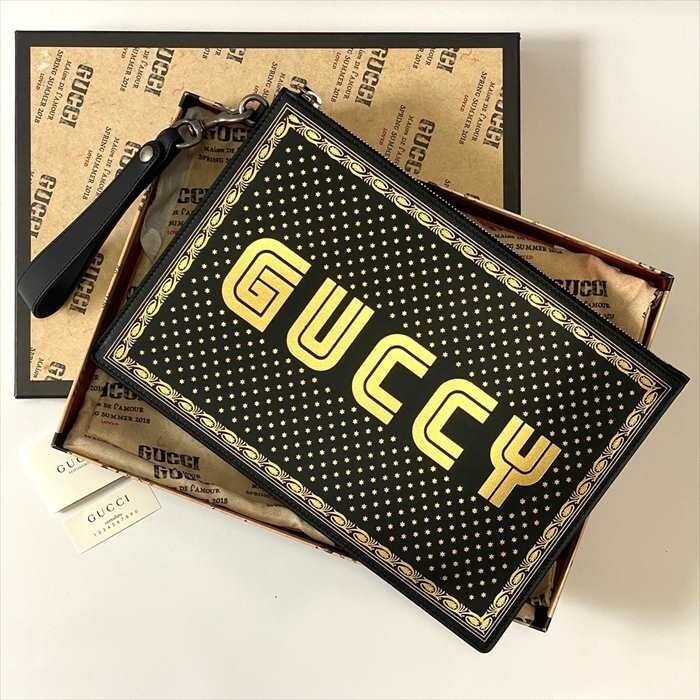 0891　GUCCI グッチ　GUCCY　クラッチバッグ　510489　コラボ　未使用