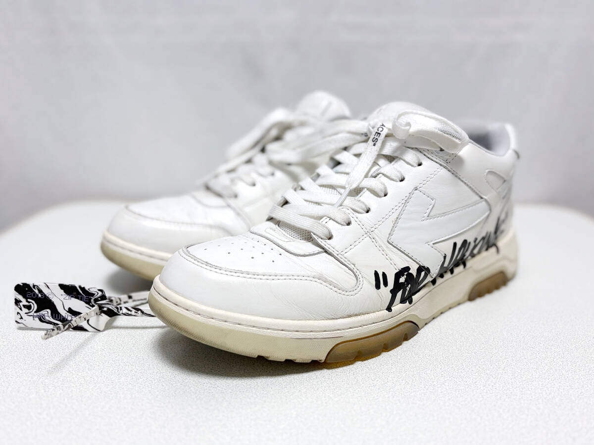 傷や汚れあり】Off-White オフホワイト Out Of Office 