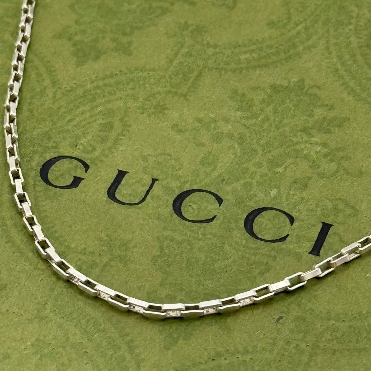 B (目立った傷や汚れなし)】GUCCI ベネチアンチェーン 50cm チェーン