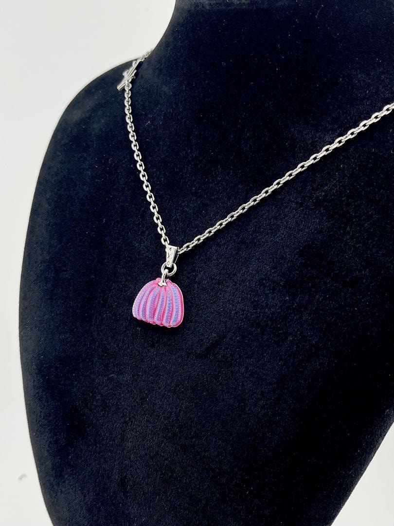 極美品　ルイヴィトン×草間彌生 LV×YK ネックレス パンプキン M01097