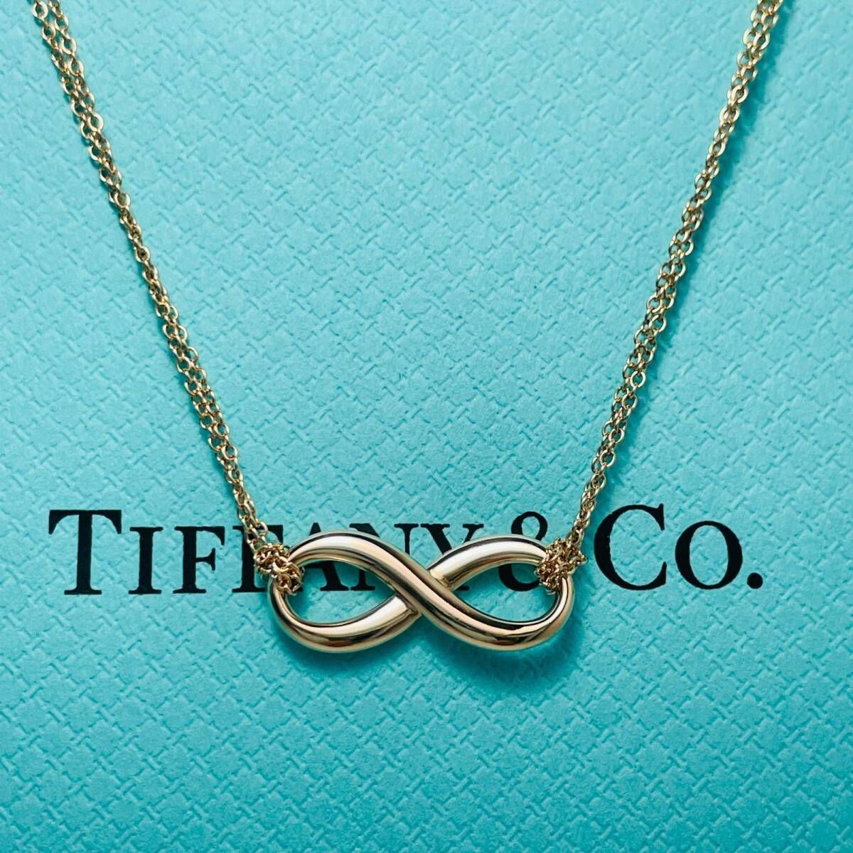 ティファニー Tiffany ネックレス ナロー2連リング ルベドメタル