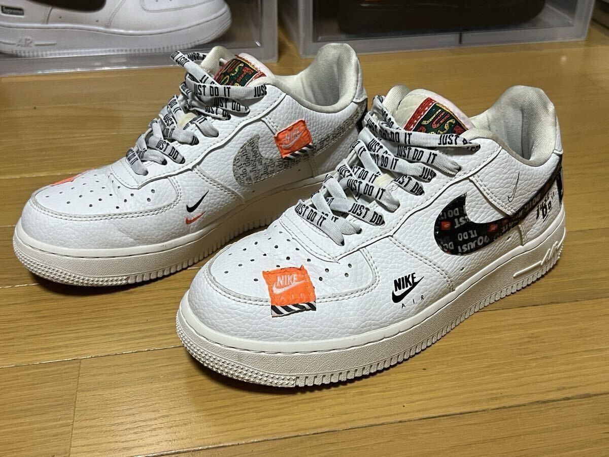 ナイキ エアフォース1 ロー プレミアム Just Do It "ホワイト"