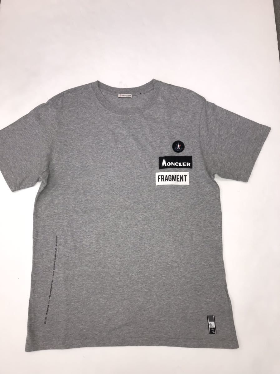 美品 モンクレール フラグメント Tシャツ サイズL