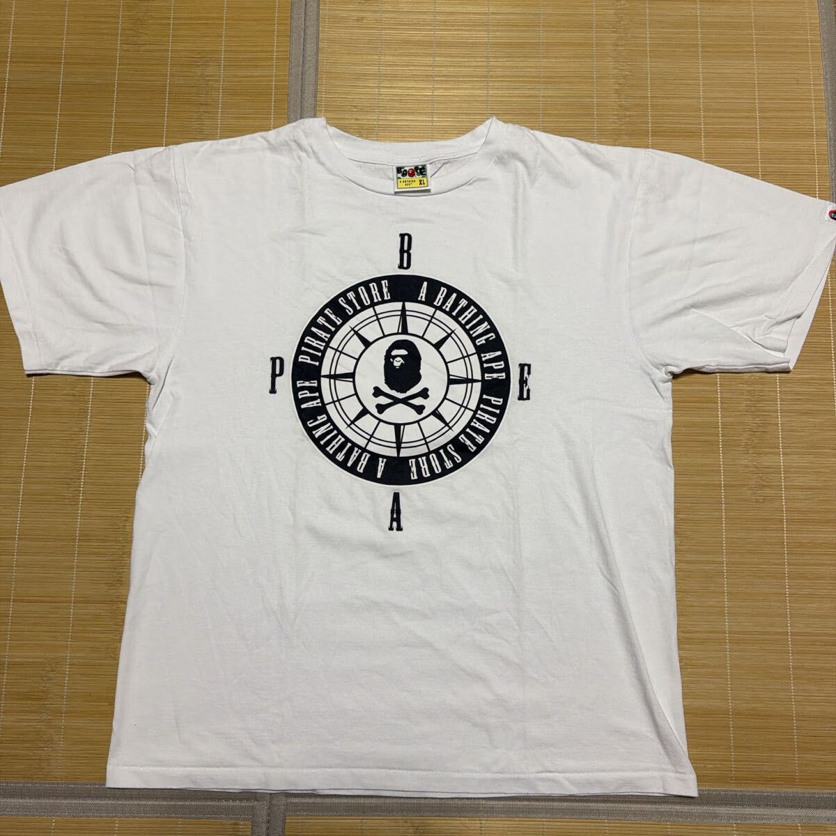 A BATHING APE BAPE® X MONKEY 47 APE HEAD TEE 