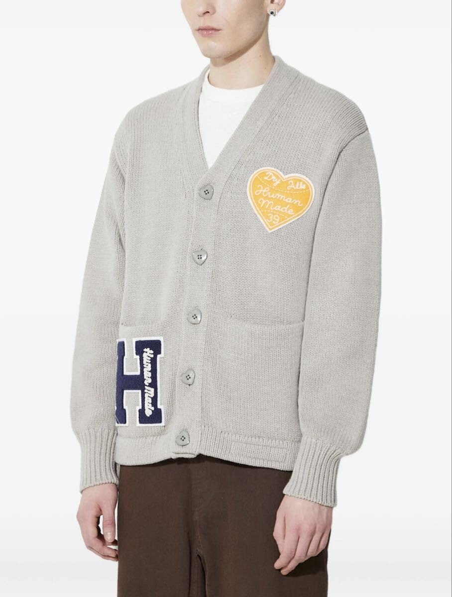 激レア 美品 HUMAN MADE Knit College Cardigan XL