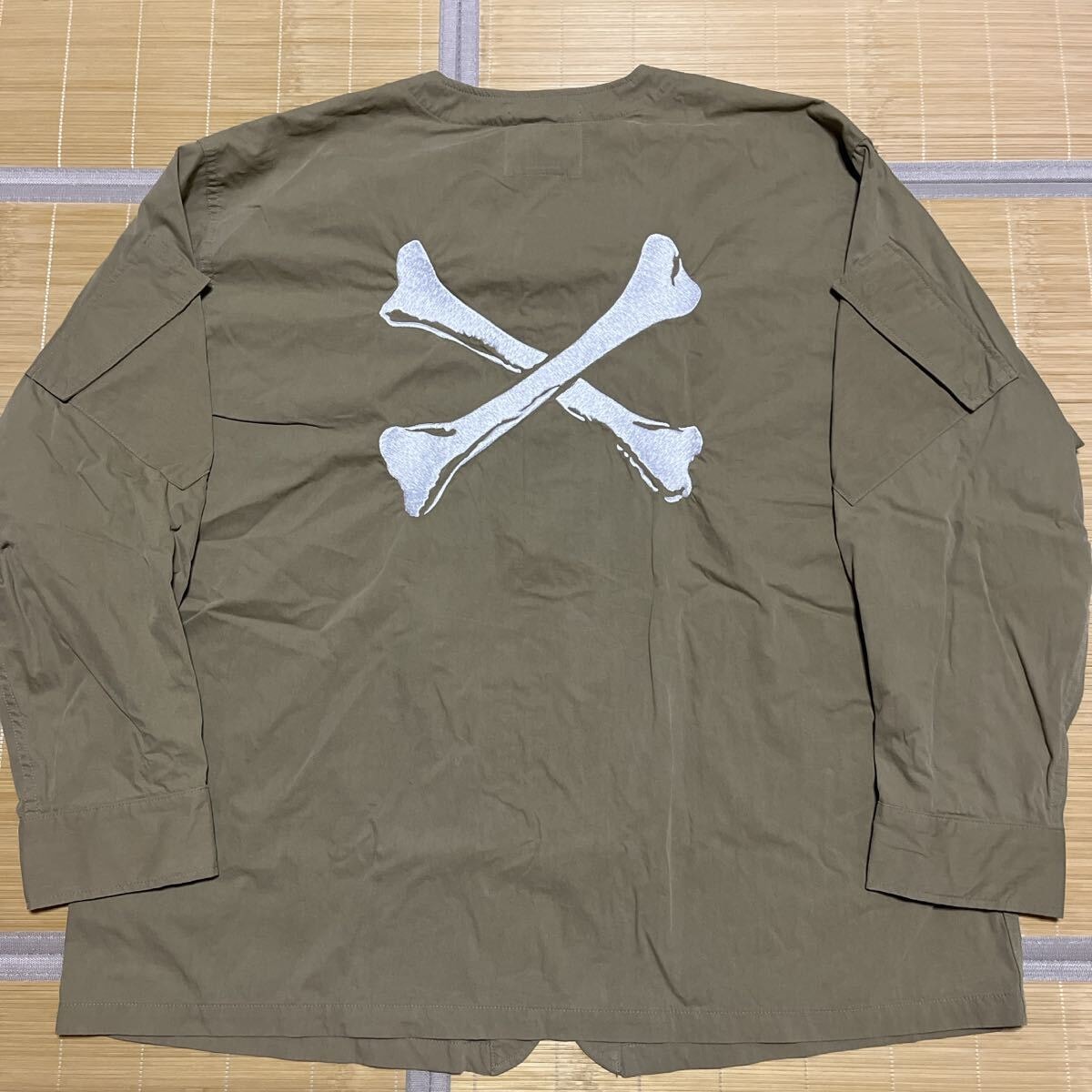 22aw WTAPS クロスボーン　SCOUT NYCO. TUSSAH シャツ 目立った傷や汚れなし】22aw WTAPS クロスボーン SCOUT NYCO. TUSSAH