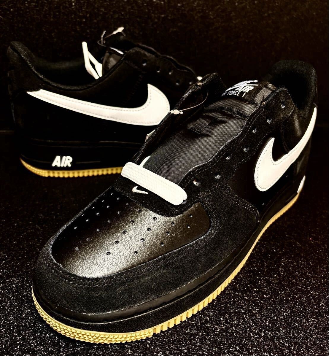 ☆送料込■新品26.0cm■ナイキ エア フォース 1 07 LV8 ブラック/ガムライトブラウン/ホワイト【定価.18150円】