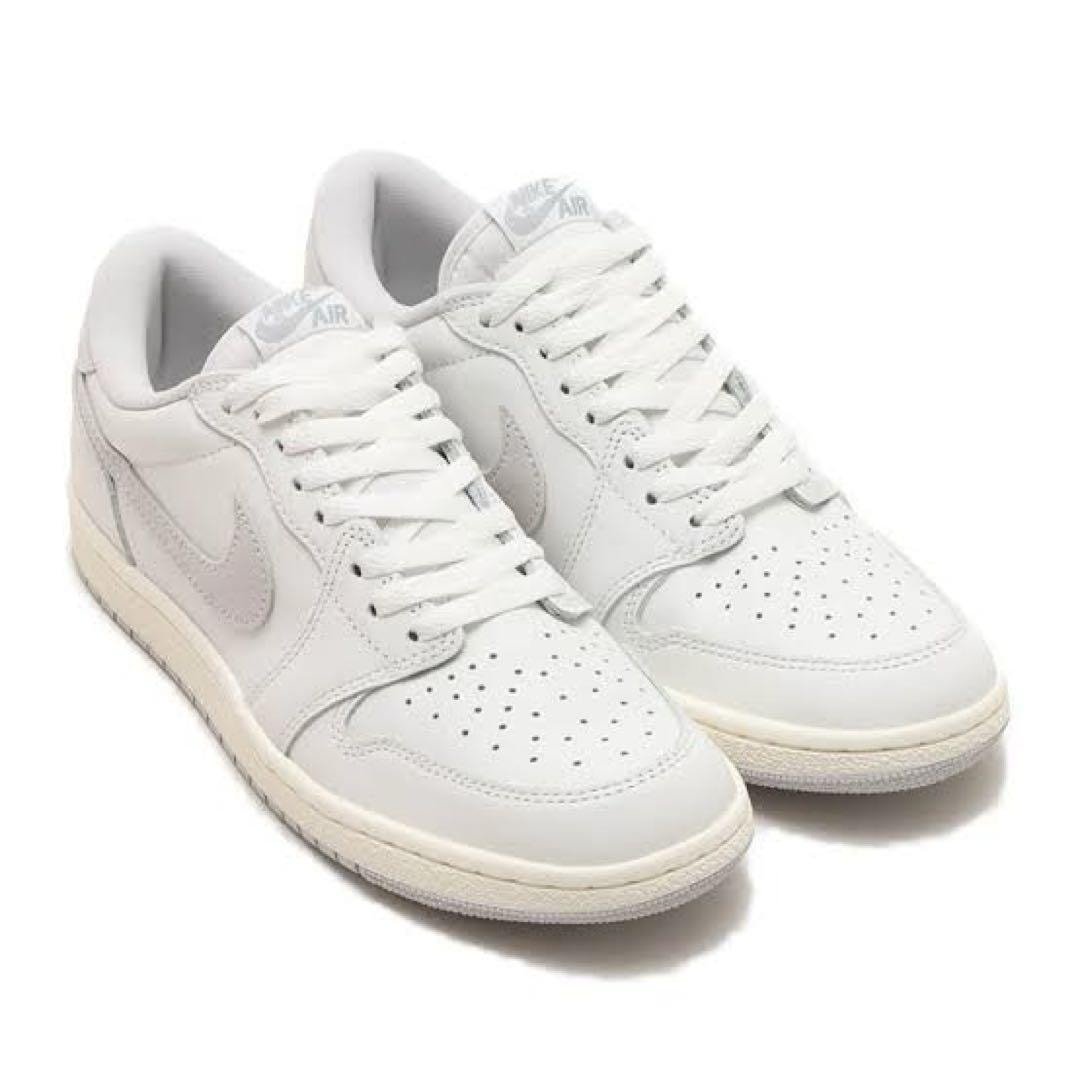 NIKE AIR JORDAN 1 LOW 85 Smoke Grey SUMMIT WHITE 28.5cm ナイキ エア ジョーダン スモーク グレー サミット ホワイト US10.5 Neutral