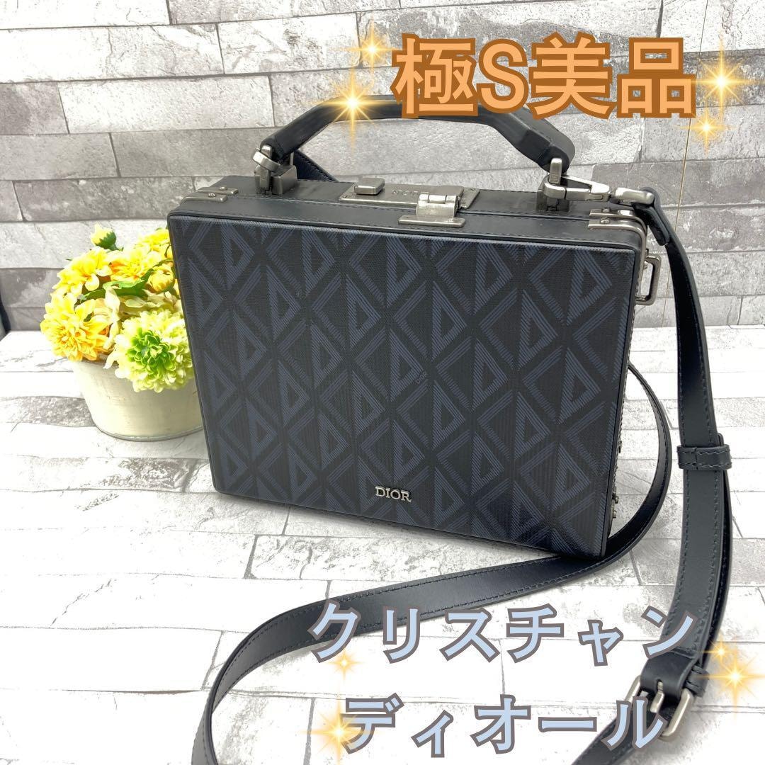 クリスチャンディオール ロックケース 　ショルダーバッグ CD ダイヤモンド