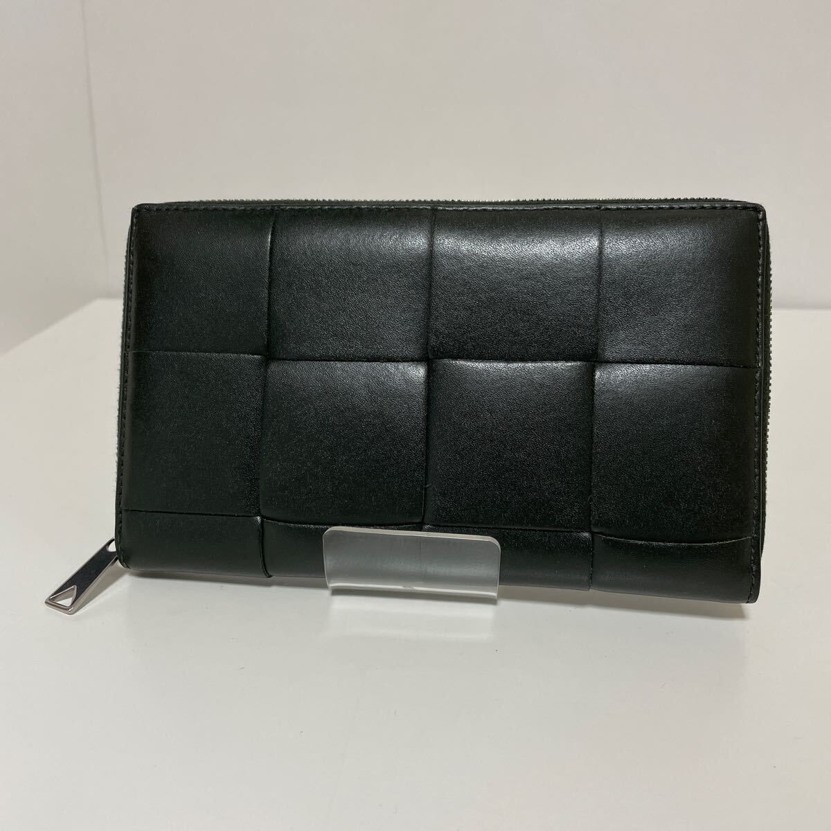 Bottega Veneta ボッテガヴェネタ カセット ジップアラウンド ウォレット 長財布 中古