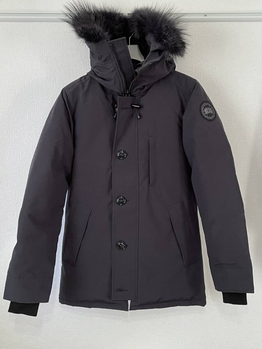 【EDIFICE別注】CANADA GOOSE EXCLUSIVE CHATEAU BLACKDISC/XS/ネイビー【未使用】カナダグース/黒タグ/ジャスパー