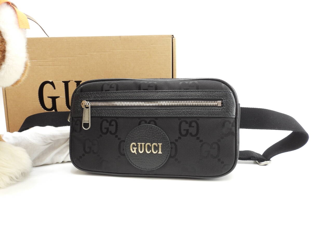 A (未使用に近い)】GUCCI グッチ ウエストバッグ ウエストポーチ