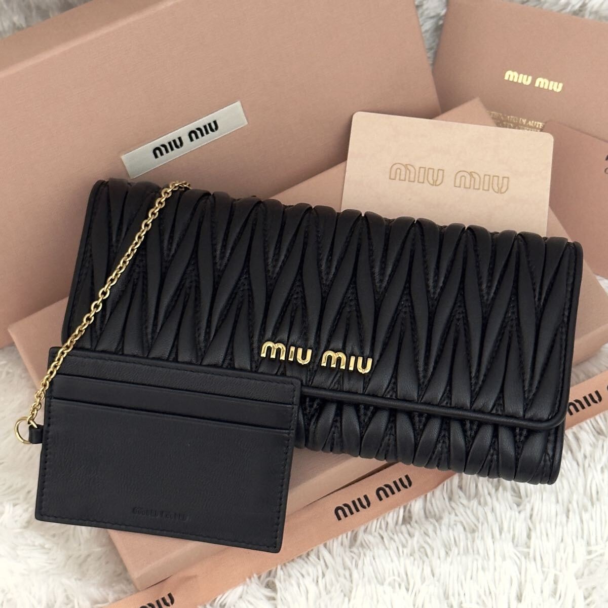 B (目立った傷や汚れなし)】☆極美品☆MIUMIU ミュウミュウ