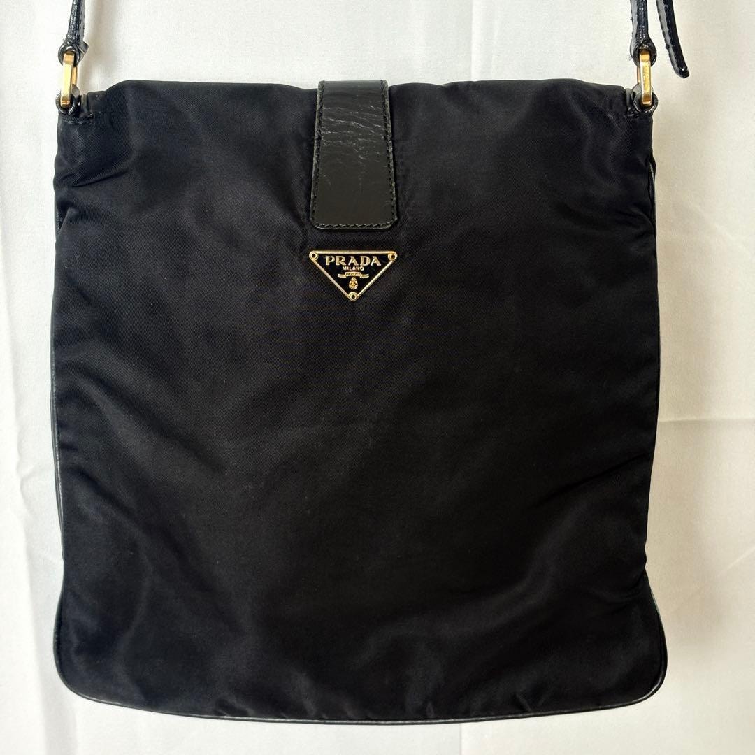 B (目立った傷や汚れなし)】美品 PRADA プラダ ポコノ ショルダー 
