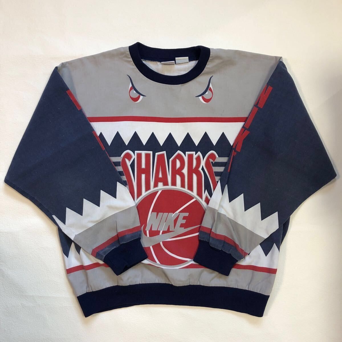 NIKE shark sweat 90s vintage トレーナー スウェット M ナイキ