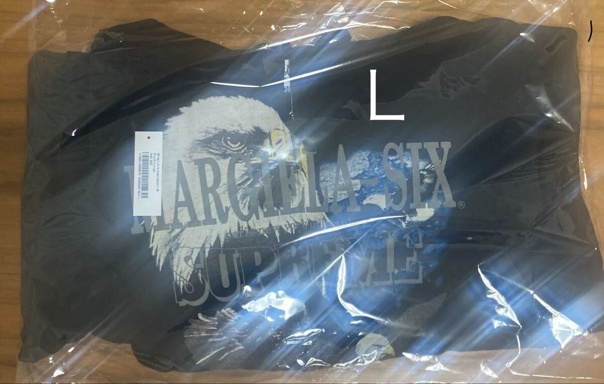 L Supreme MM6 Maison Margiela Eagle Zip Up Hooded Sweatshirt Black ブラック 黒 シュプリーム メゾン マルジェラ イーグルジップアップ