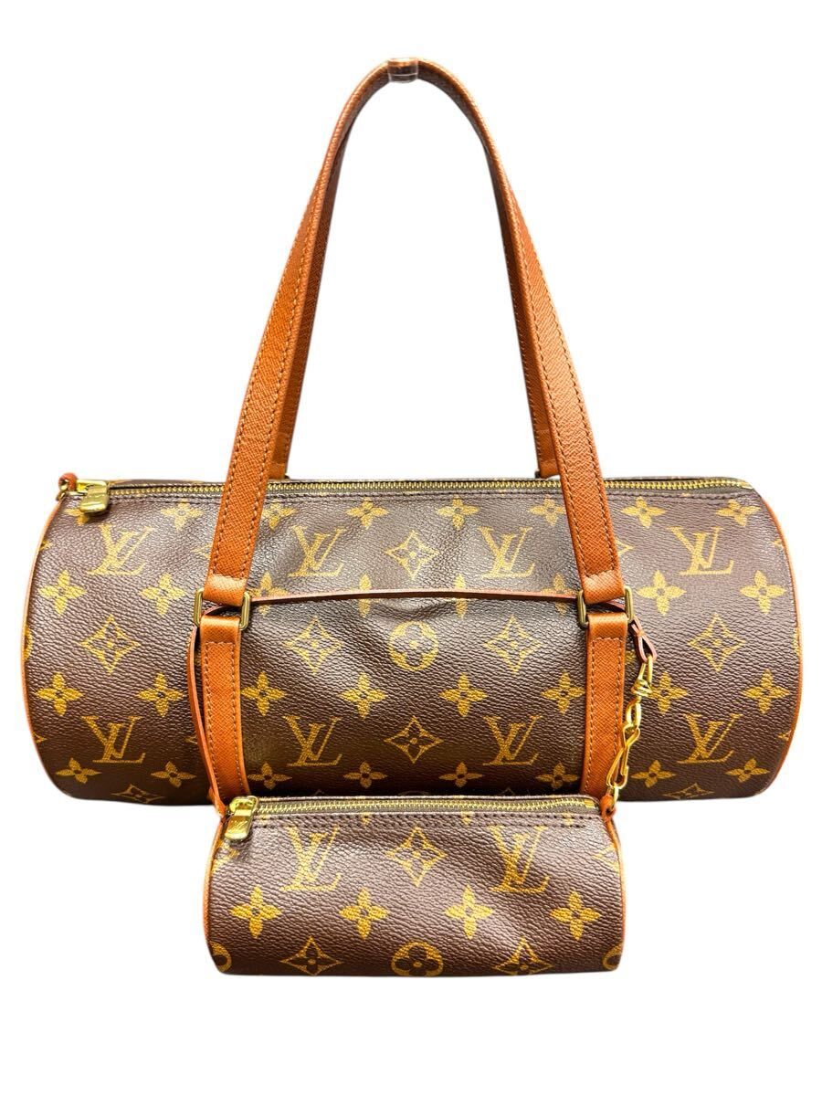ルイヴィトン LOUIS VUITTON パピヨン30 M51385 ハンドバッグ モノグラム ほぼ未使用