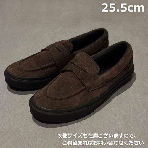 VANS バンズ ヴァンズ ローファー スエード ブラウン 25.5cm a2