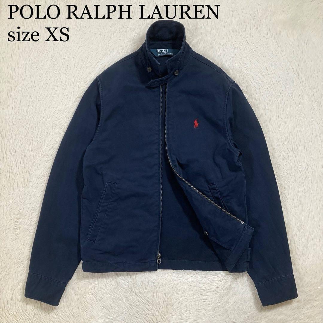 美品 三角タグ POLO RALPH LAUREN ポロラルフローレン ドリズラージャケット ポニーロゴ コットン ユニセックス