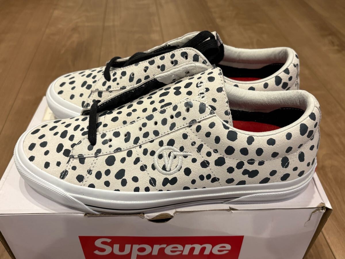 新品未使用Supreme×VANS Sid Pro 27.0cm US9 ダルメシアン Dalmatian シュプリーム バンズ
