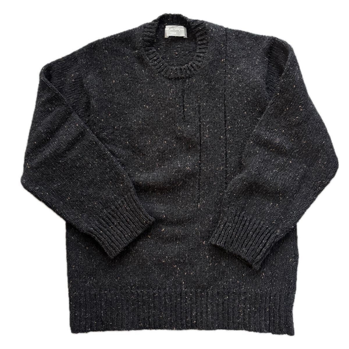 目立った傷や汚れなし】COMME des GARCONS HOMME ダメージ加工 ウール
