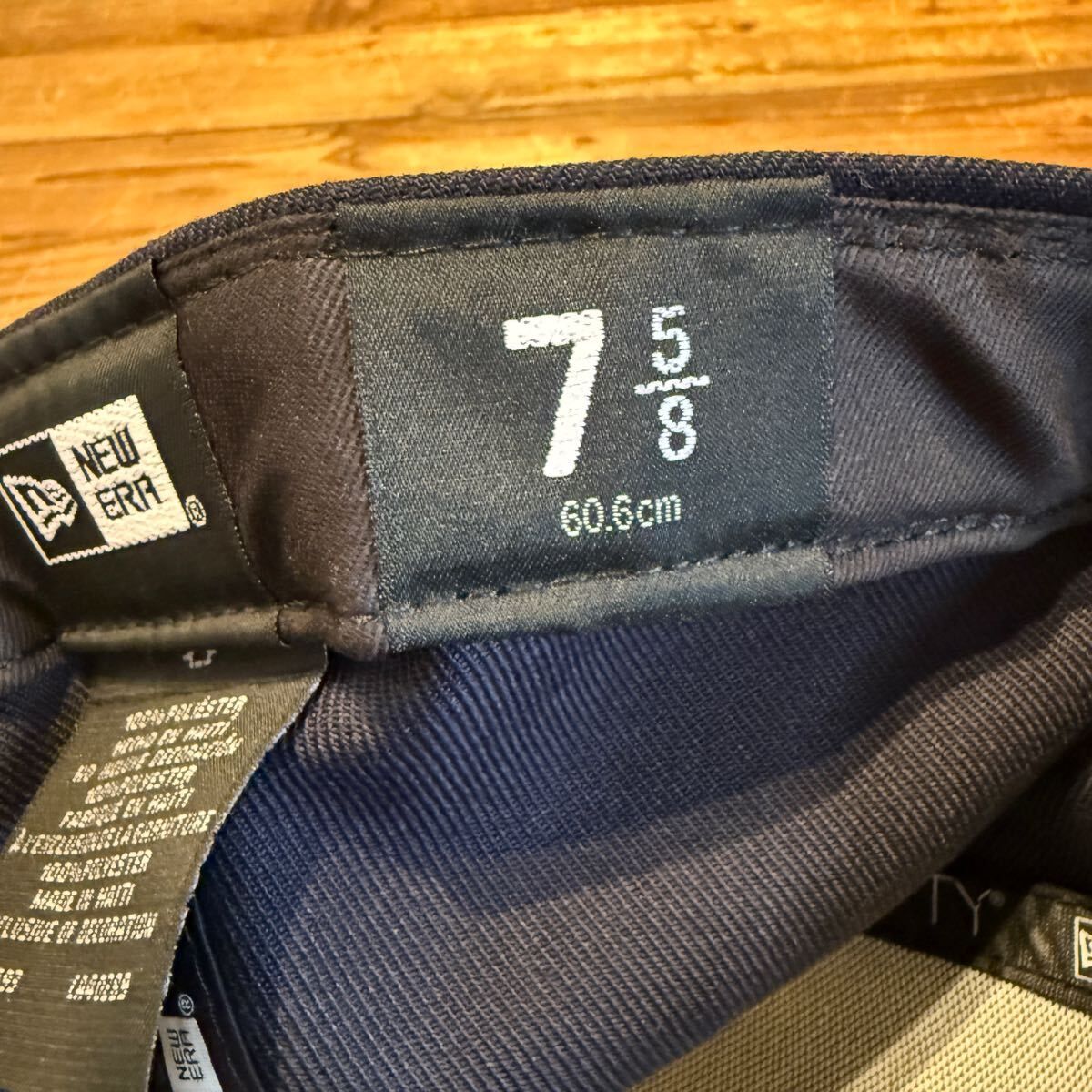 NewEra x MOMA New York Yankees7 5/8 60.6cm ネイビー ヤンキース　ニューエラ