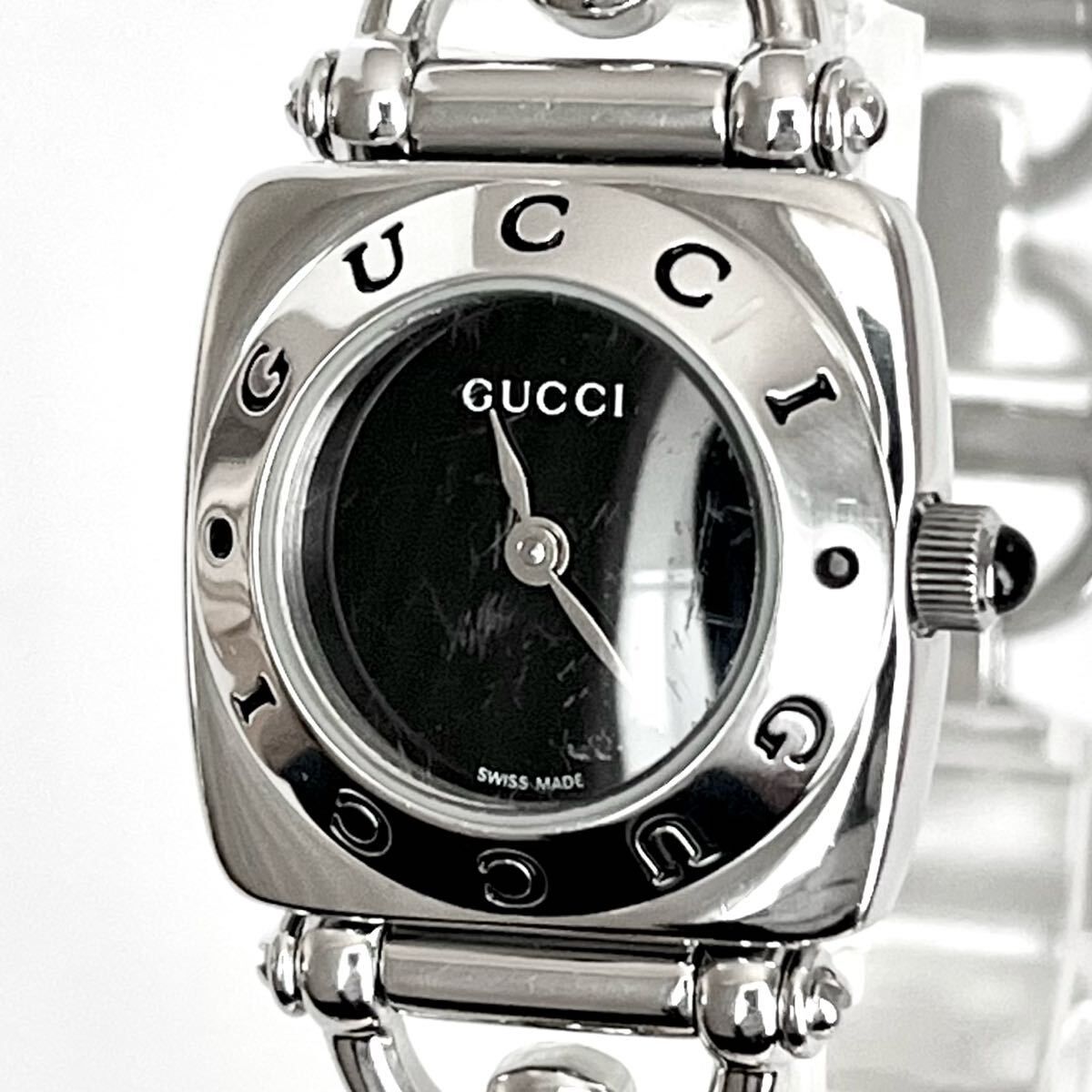 やや傷や汚れあり】【稼働】磨き済み グッチ GUCCI 6400L