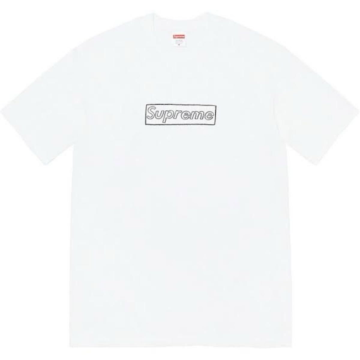 Supreme KAWS Chalk Box Logo Tee White XL シュプリーム カウズ チョーク ロゴ Tシャツ 白 ホワイト ボックス 21ss