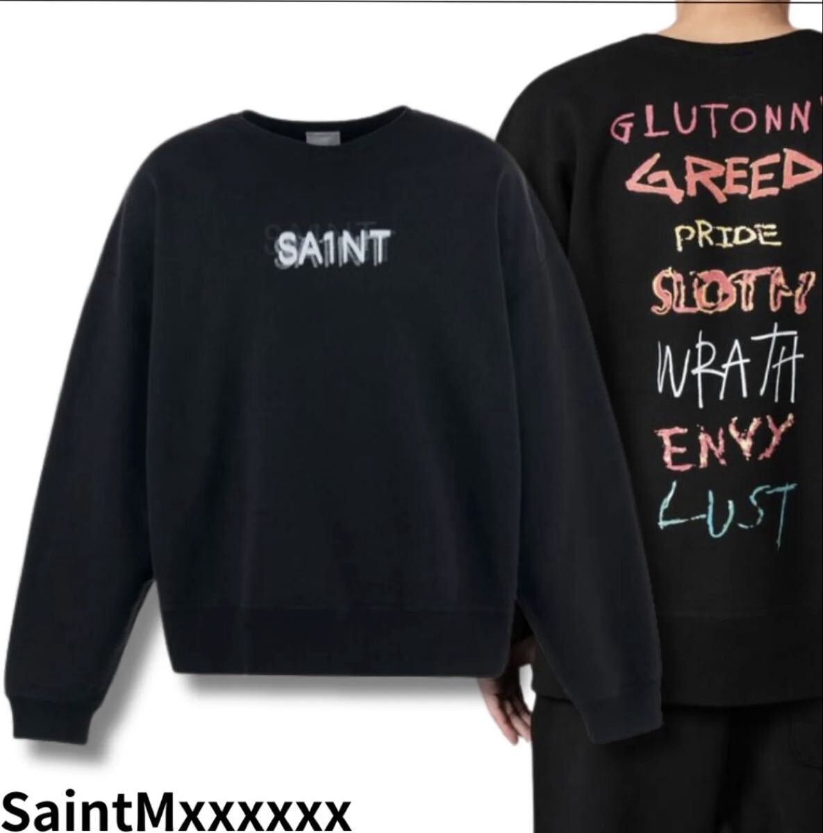 SAINT MICHAEL、セントマイケル、VLONE、フーディ、フェード 22ss