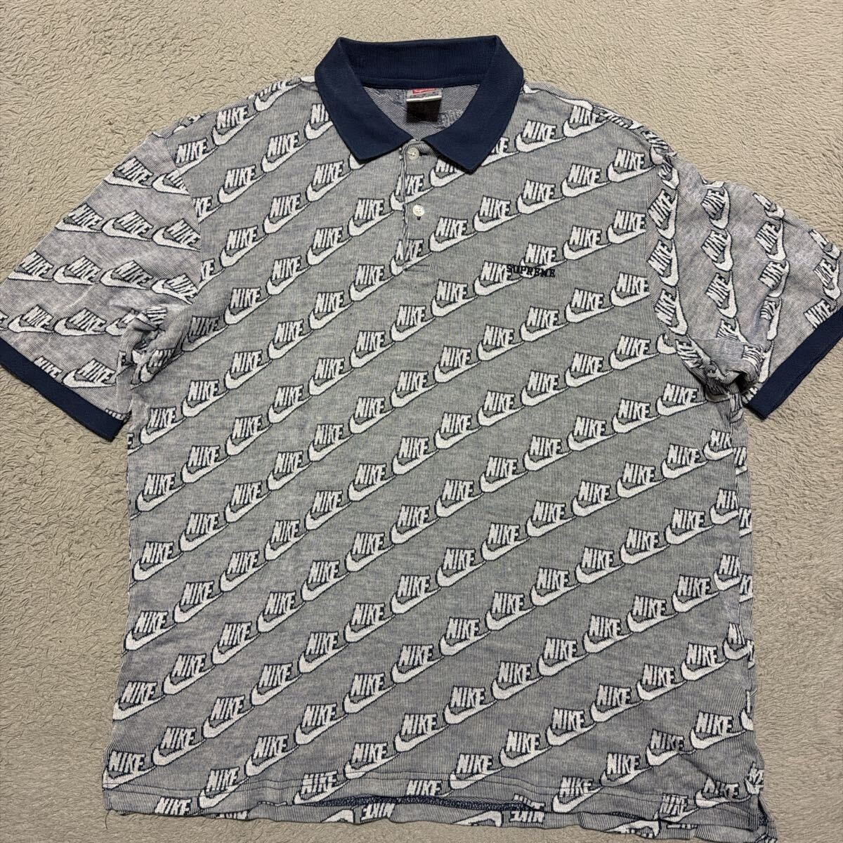 Supreme Snake Script Logo Baseball Jersey 