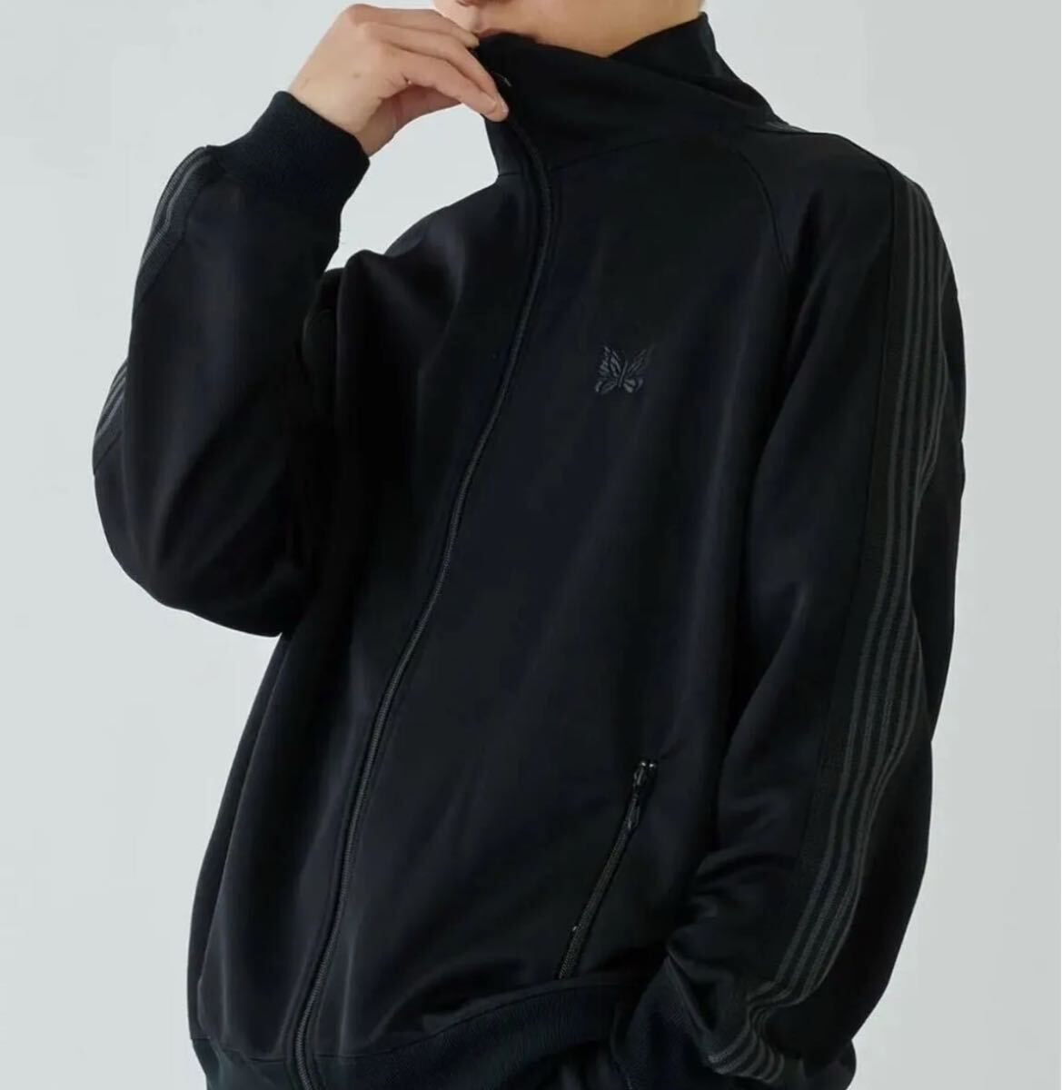 needles studious 24ss 別注　トラックジャケット　ブラック　L