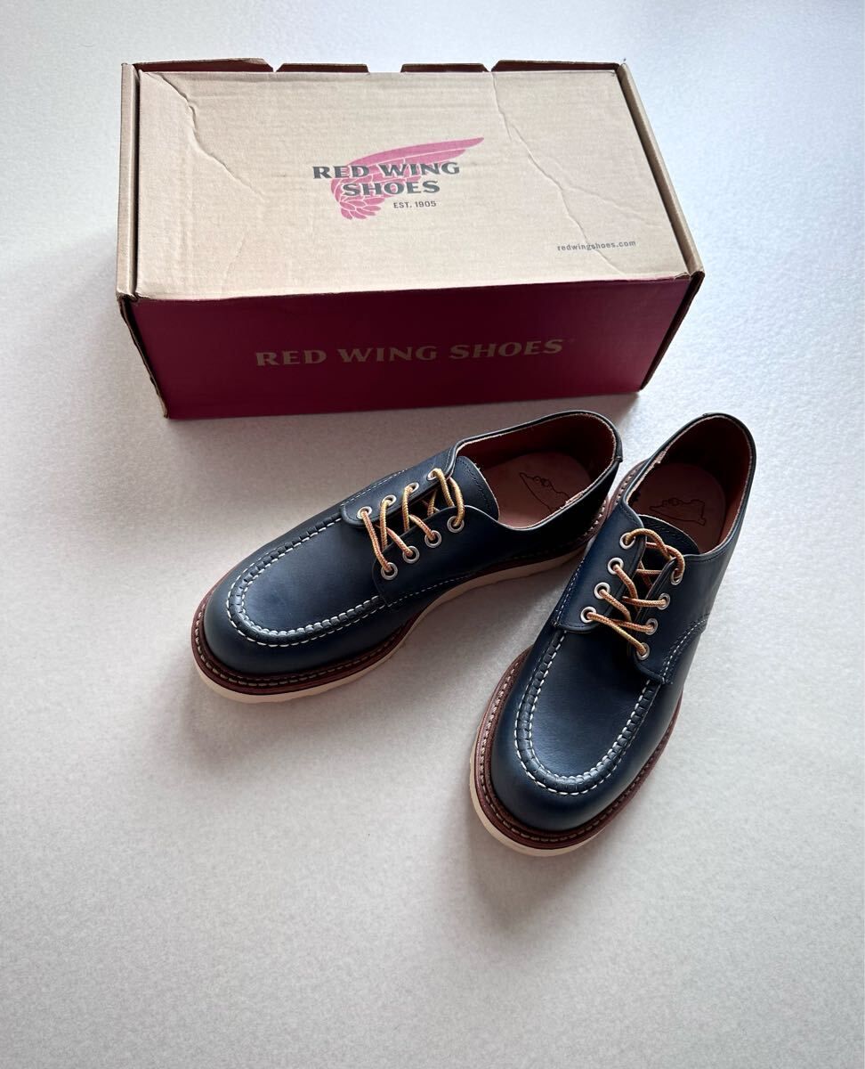 DEAD STOCK USA製 REDWING 8100 OXFORD INDIGO VINTAGE アメリカ製 レッドウィング オックスフォード インディゴ 7.5 オールド ビンテージ