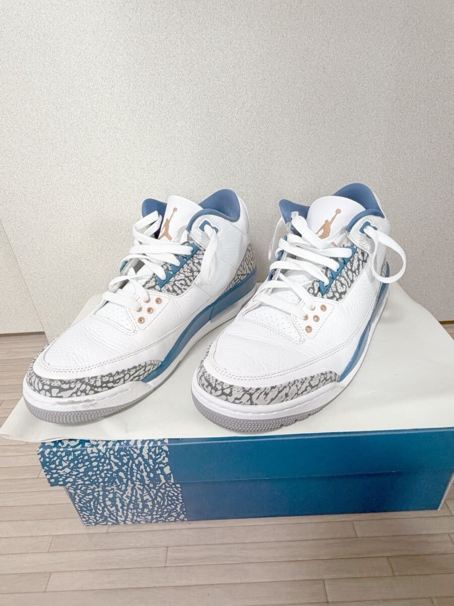 ナイキ エアジョーダン3 レトロ "トゥルーブルー アンド コッパー"