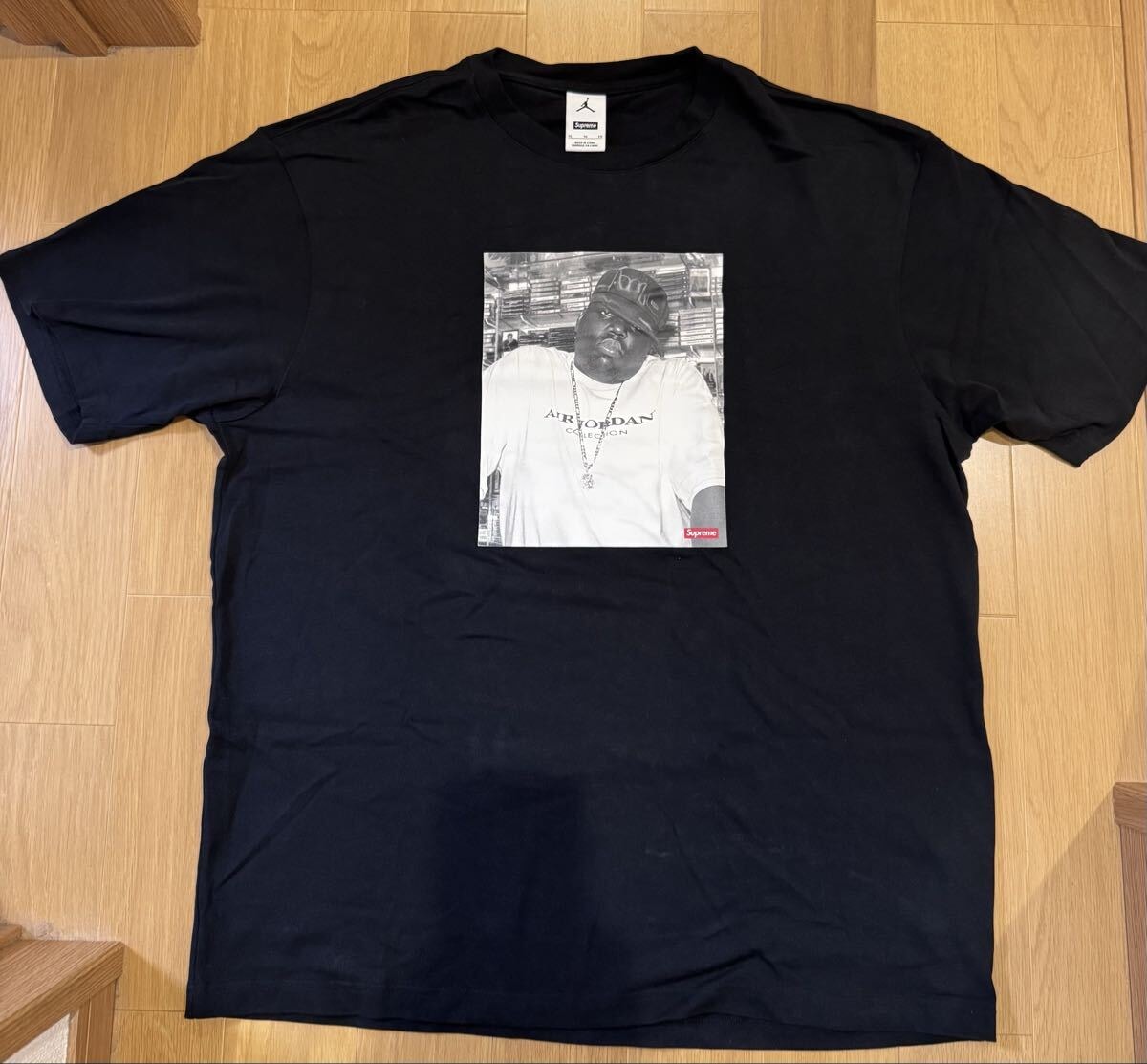 美品　Supreme x Jordan Biggie S/S Top XL