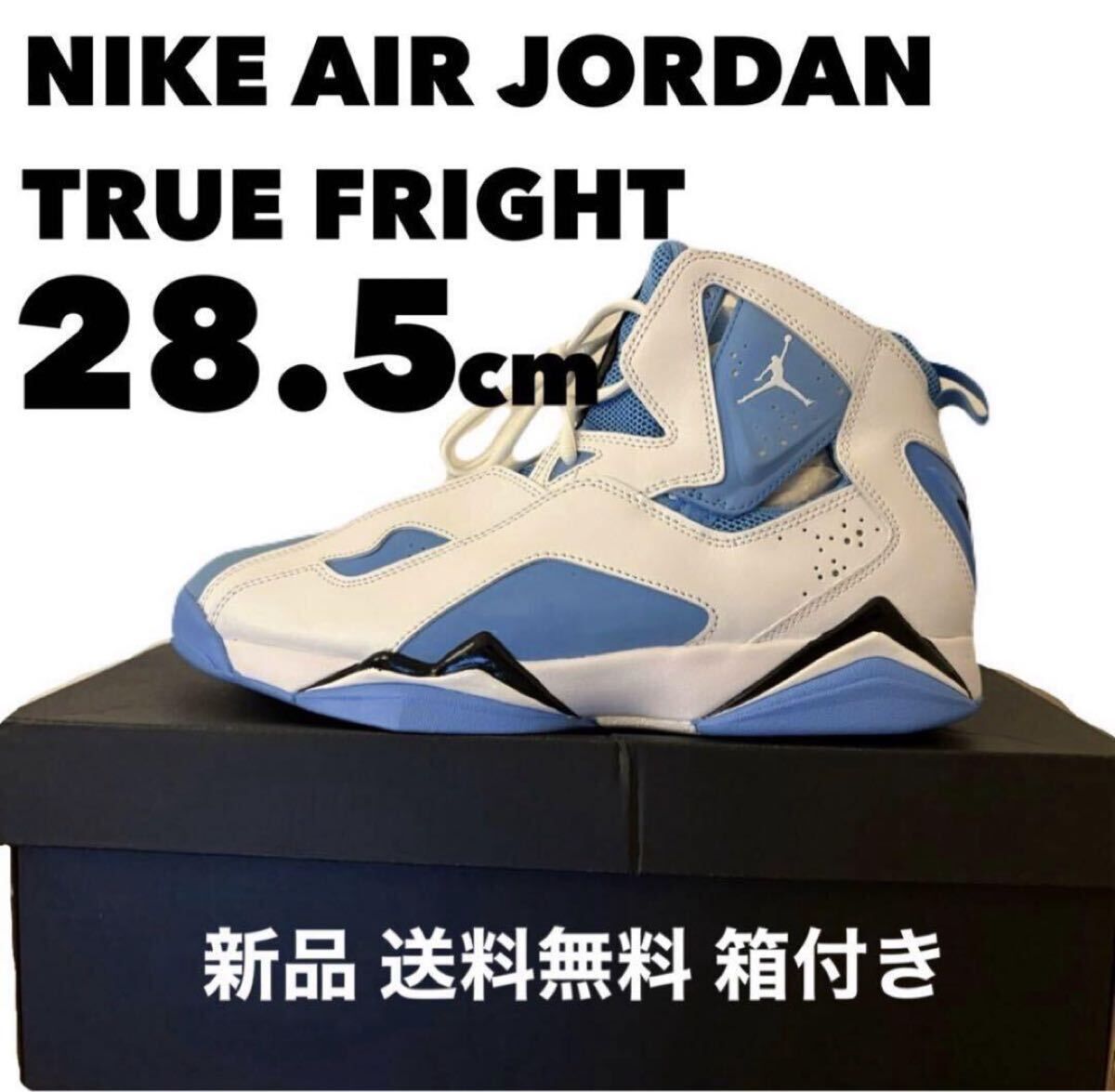 【大特価】【新品】【28.5cm】ナイキ Nike Jordan True Flight University Blue ジョーダン メンズ 水色 ホワイト ブルー 