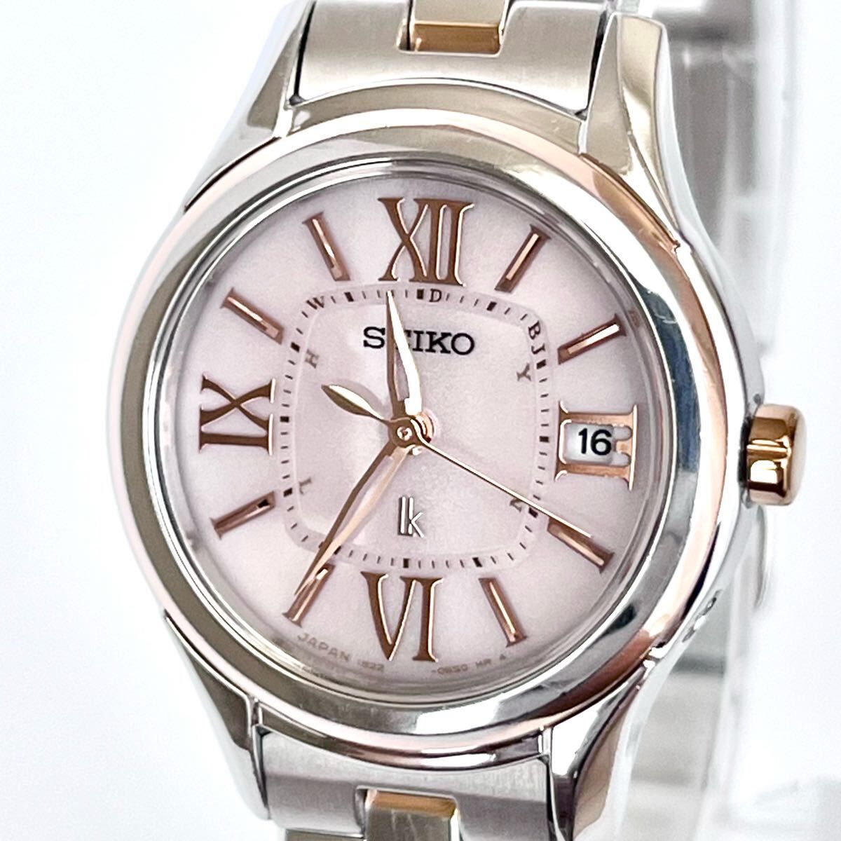 中華のおせち贈り物 目立った傷や汚れなし】【稼働】磨き済み セイコー ルキア SEIKO 時計