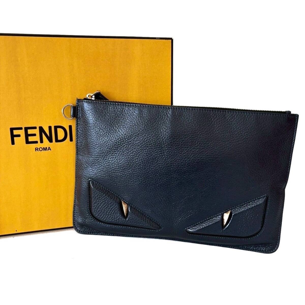 C (やや傷や汚れあり)】FENDI フェンディ 7N0078 バッグバグズ 