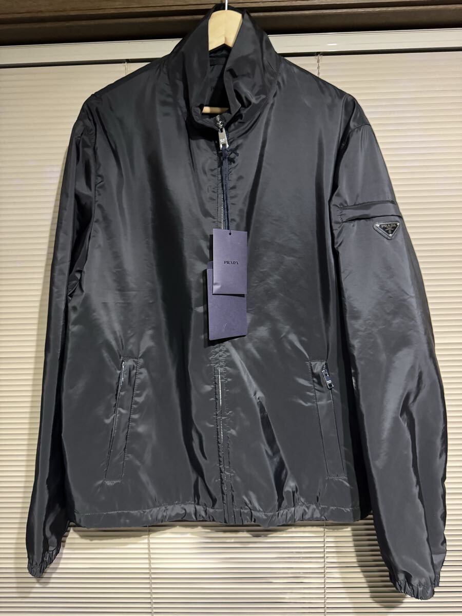 prada プラダ　re-nylon ナイロンブルゾン　54 ブラック