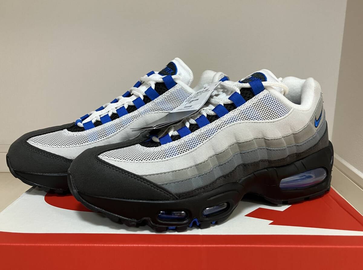 【25.5cm】NIKE AIR MAX 95 OG Big Bubble &#34;Cool Grey/Blue Spark&#34; ナイキ エア マックス OG US7.5 新品未使用