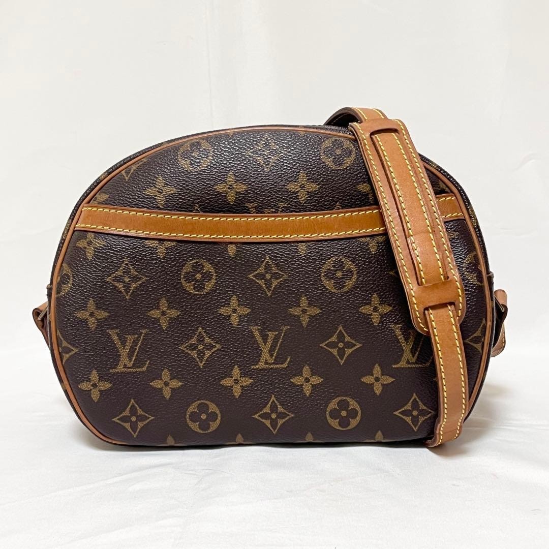 Louis Vuitton ルイヴィトン ブロワ ショルダーバッグ モノグラム PVC レザー M51221 良品