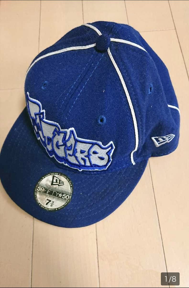 目立った傷や汚れなし】NEW ERA ニューエラ 59FIFTY50 アート 文字 